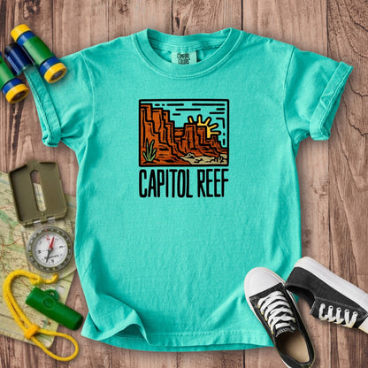 Capitol Reef National Park Kids Cotton T-Shirt