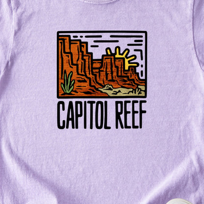 Capitol Reef National Park Kids Cotton T-Shirt