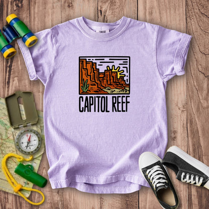 Capitol Reef National Park Kids Cotton T-Shirt