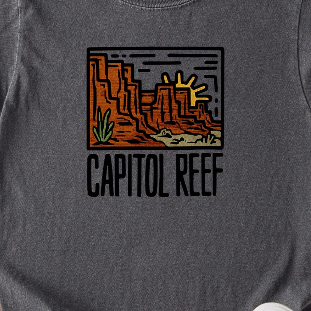 Capitol Reef National Park Kids Cotton T-Shirt