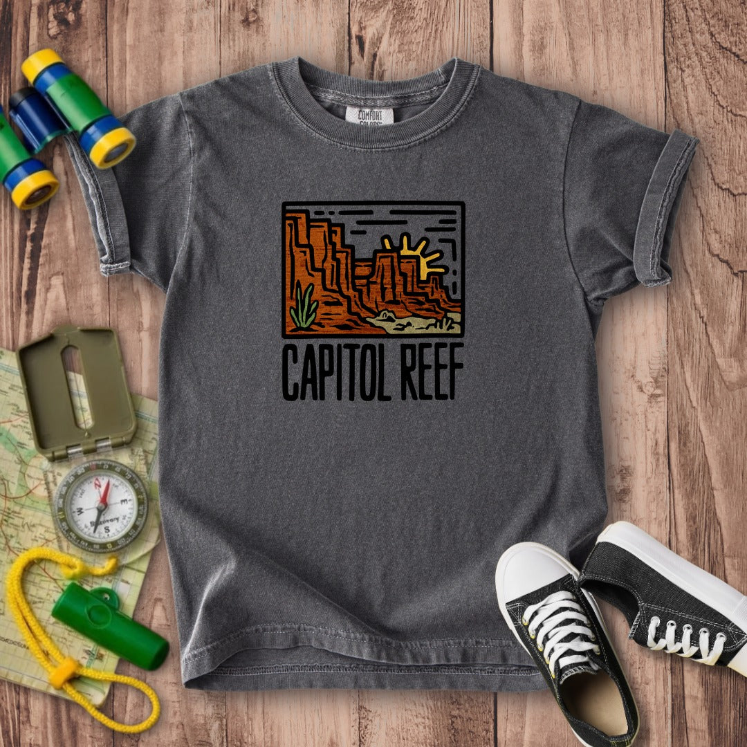 Capitol Reef National Park Kids Cotton T-Shirt