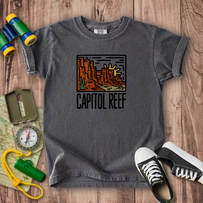 Capitol Reef National Park Kids Cotton T-Shirt