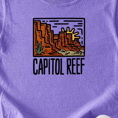 Capitol Reef National Park Kids Cotton T-Shirt