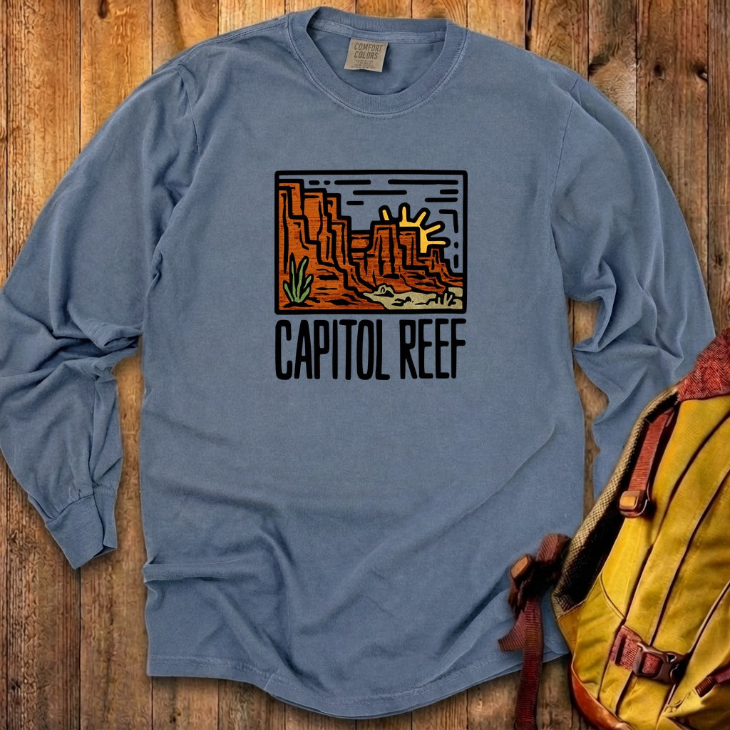 Capitol Reef National Park Cotton Long Sleeve
