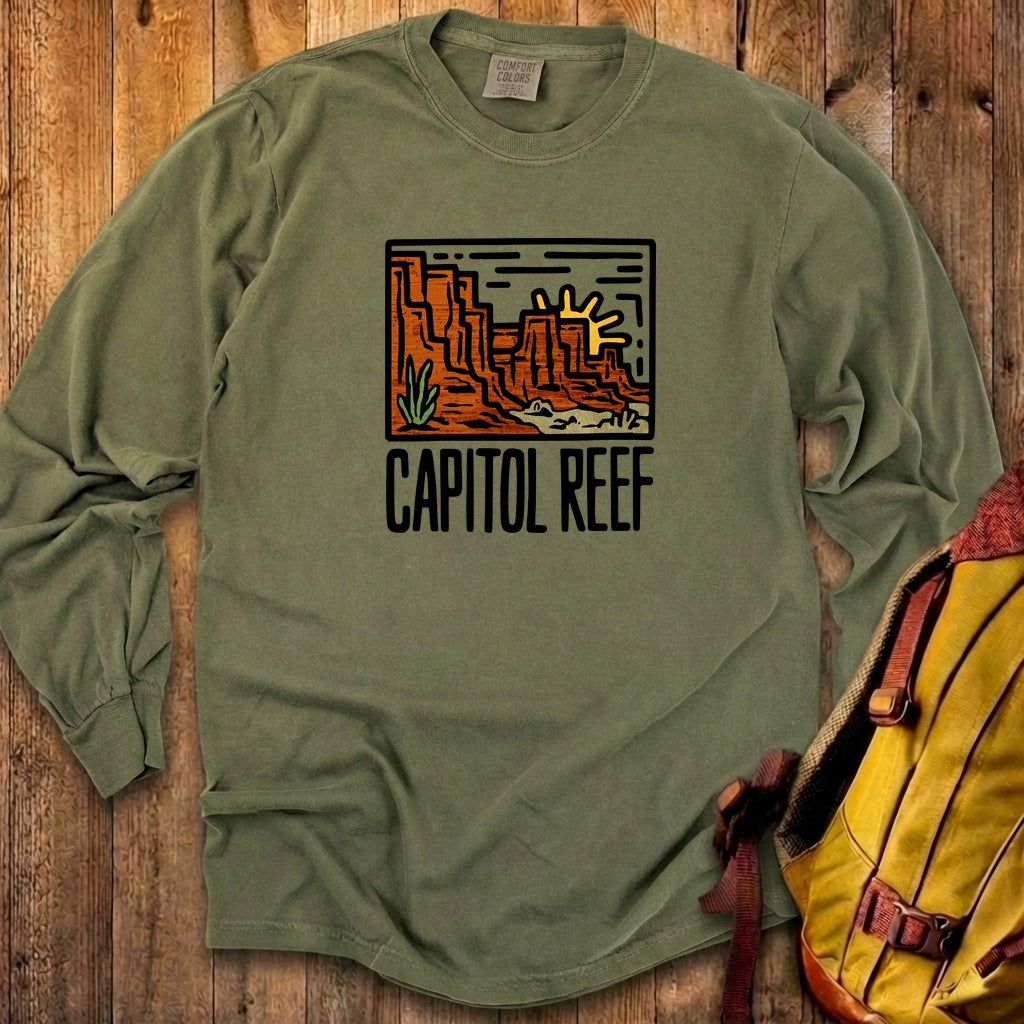 Capitol Reef National Park Cotton Long Sleeve