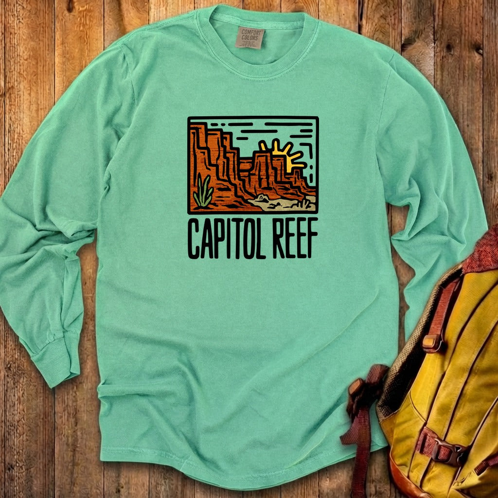 Capitol Reef National Park Cotton Long Sleeve