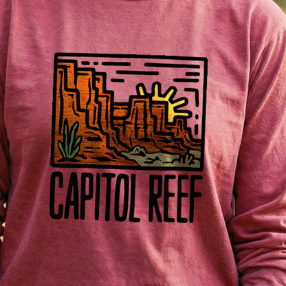 Capitol Reef National Park Cotton Long Sleeve