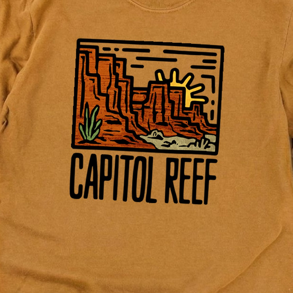 Capitol Reef National Park Cotton Long Sleeve