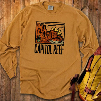 Capitol Reef National Park Cotton Long Sleeve