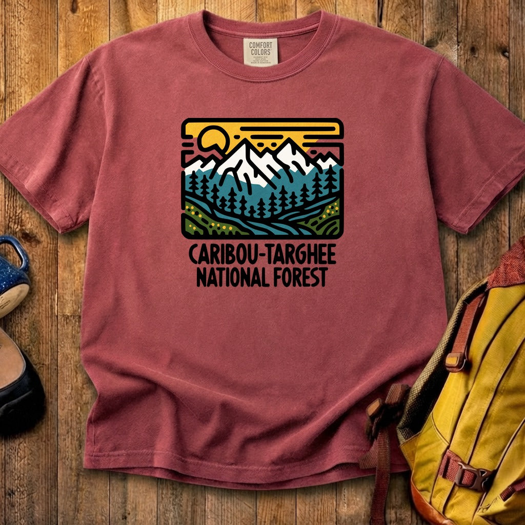 Caribou-Targhee National Forest Cotton T-Shirt