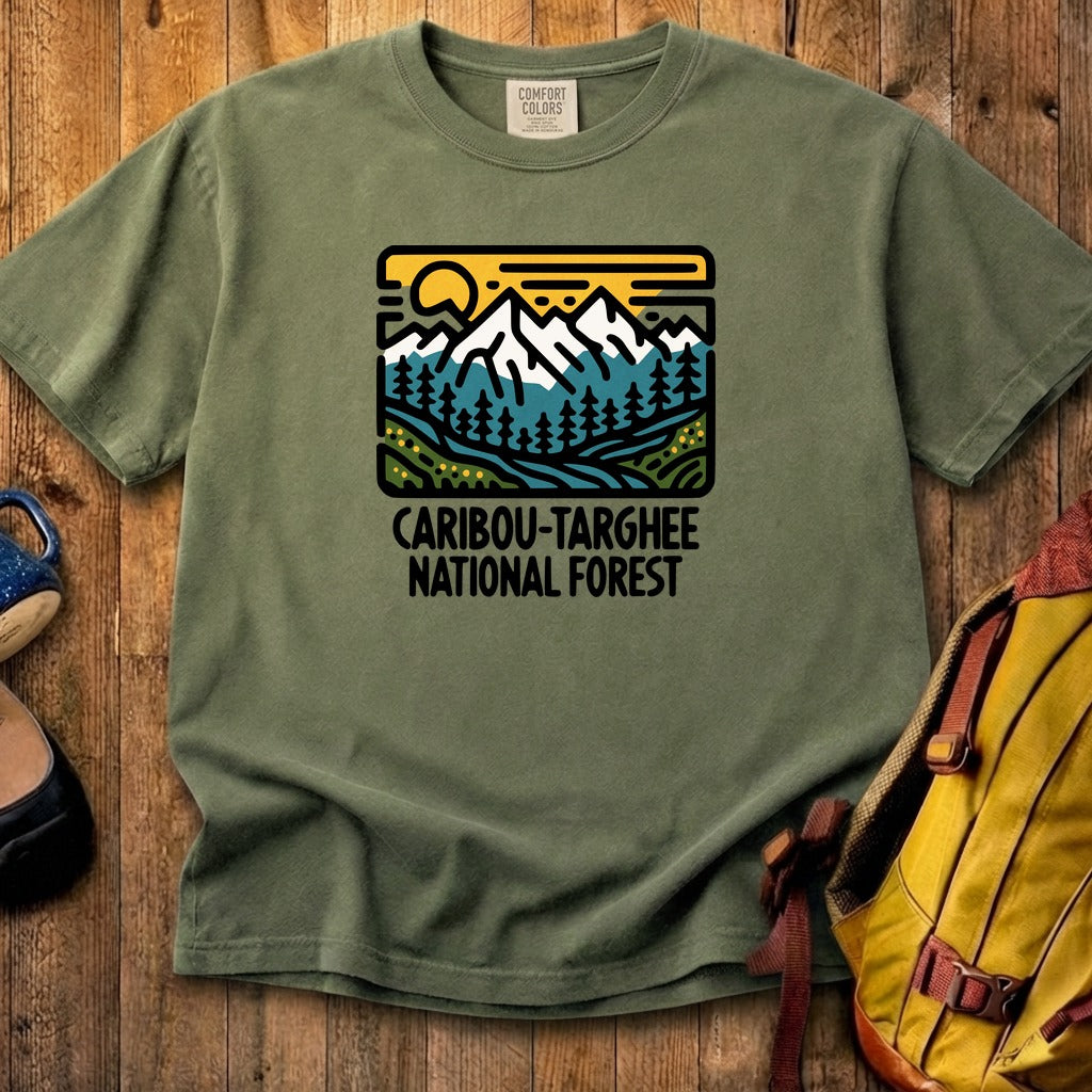 Caribou-Targhee National Forest Cotton T-Shirt