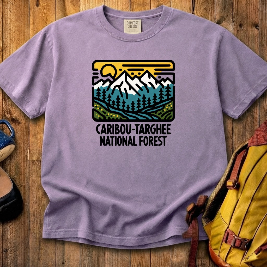 Caribou-Targhee National Forest Cotton T-Shirt