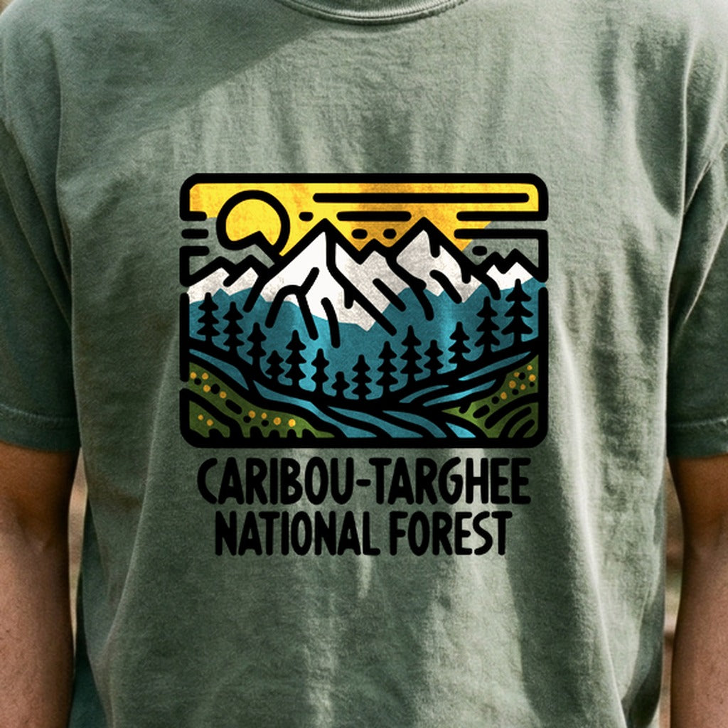 Caribou-Targhee National Forest Cotton T-Shirt