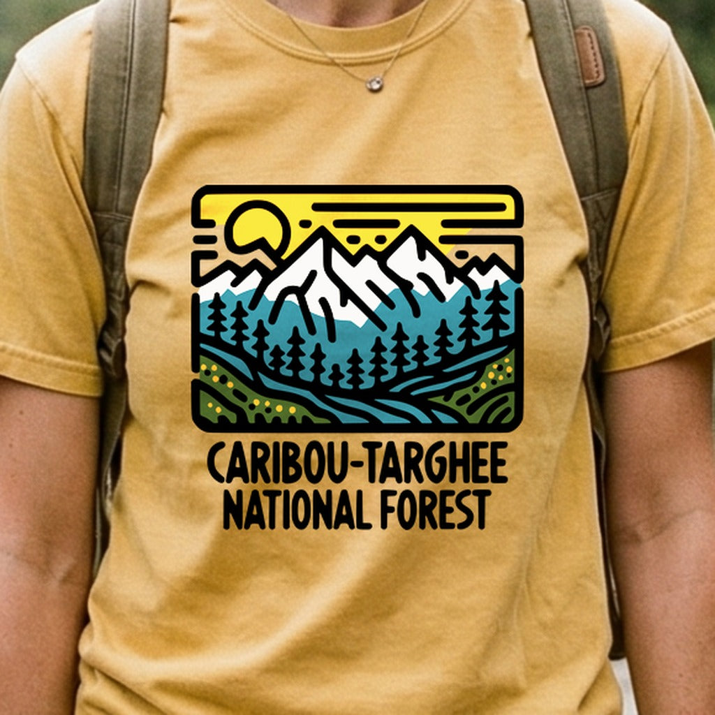 Caribou-Targhee National Forest Cotton T-Shirt