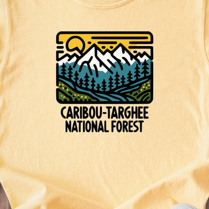 Caribou-Targhee National Forest Kids Cotton T-Shirt