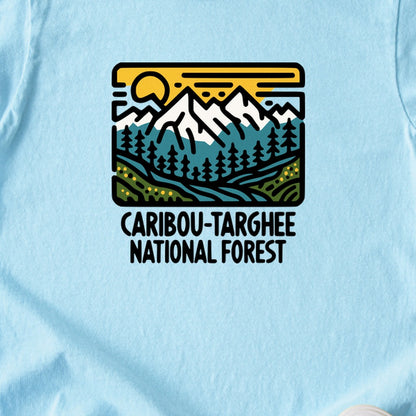 Caribou-Targhee National Forest Kids Cotton T-Shirt