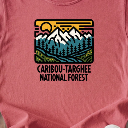 Caribou-Targhee National Forest Kids Cotton T-Shirt