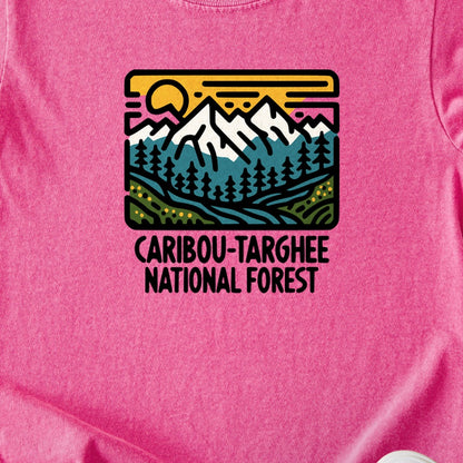 Caribou-Targhee National Forest Kids Cotton T-Shirt