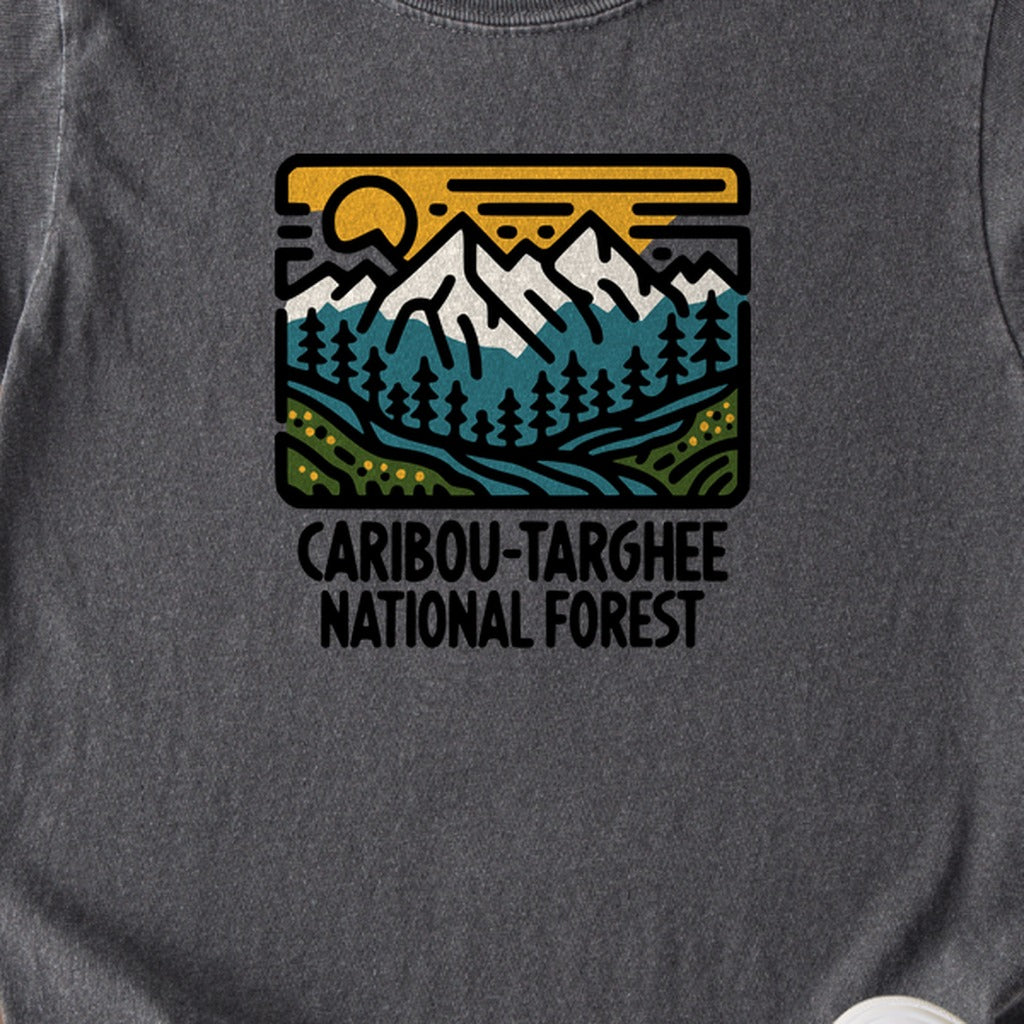 Caribou-Targhee National Forest Kids Cotton T-Shirt