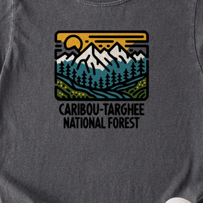 Caribou-Targhee National Forest Kids Cotton T-Shirt