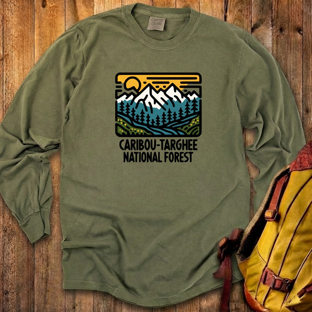 Caribou-Targhee National Forest Cotton Long Sleeve