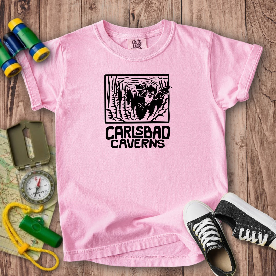 Carlsbad Caverns National Park Kids Cotton T-Shirt