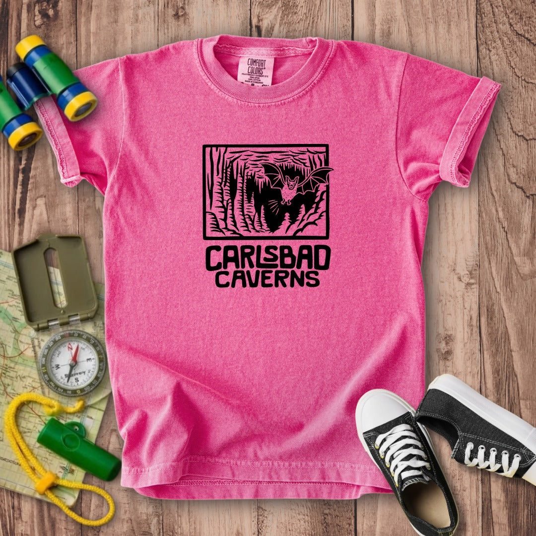 Carlsbad Caverns National Park Kids Cotton T-Shirt