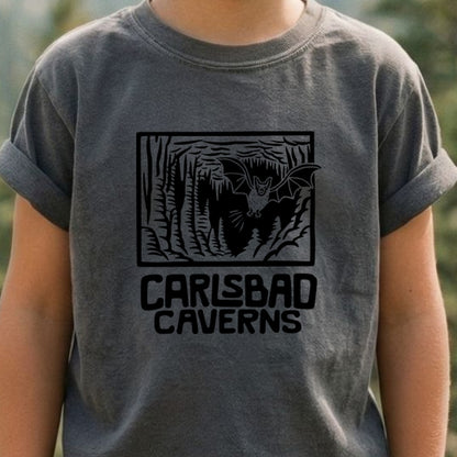 Carlsbad Caverns National Park Kids Cotton T-Shirt