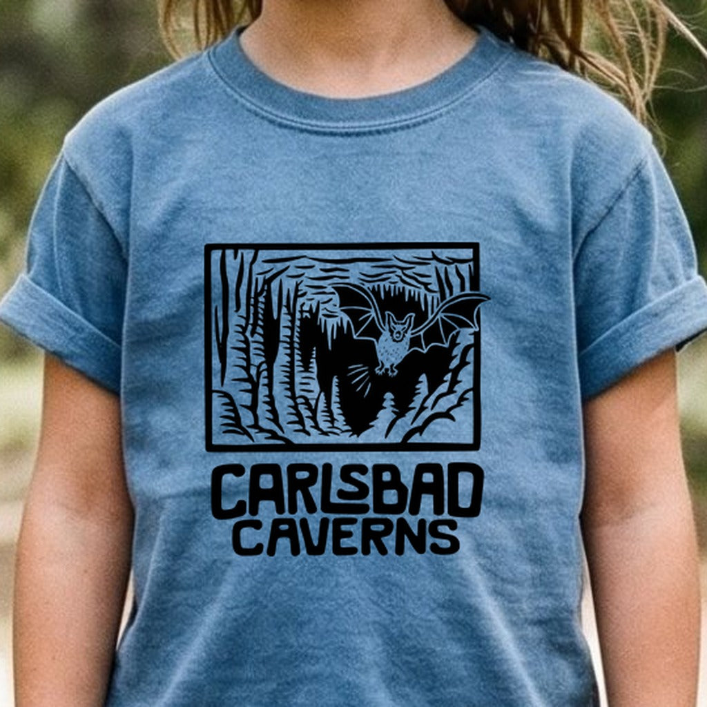 Carlsbad Caverns National Park Kids Cotton T-Shirt