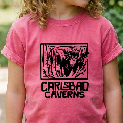 Carlsbad Caverns National Park Kids Cotton T-Shirt