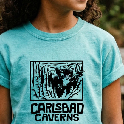 Carlsbad Caverns National Park Kids Cotton T-Shirt