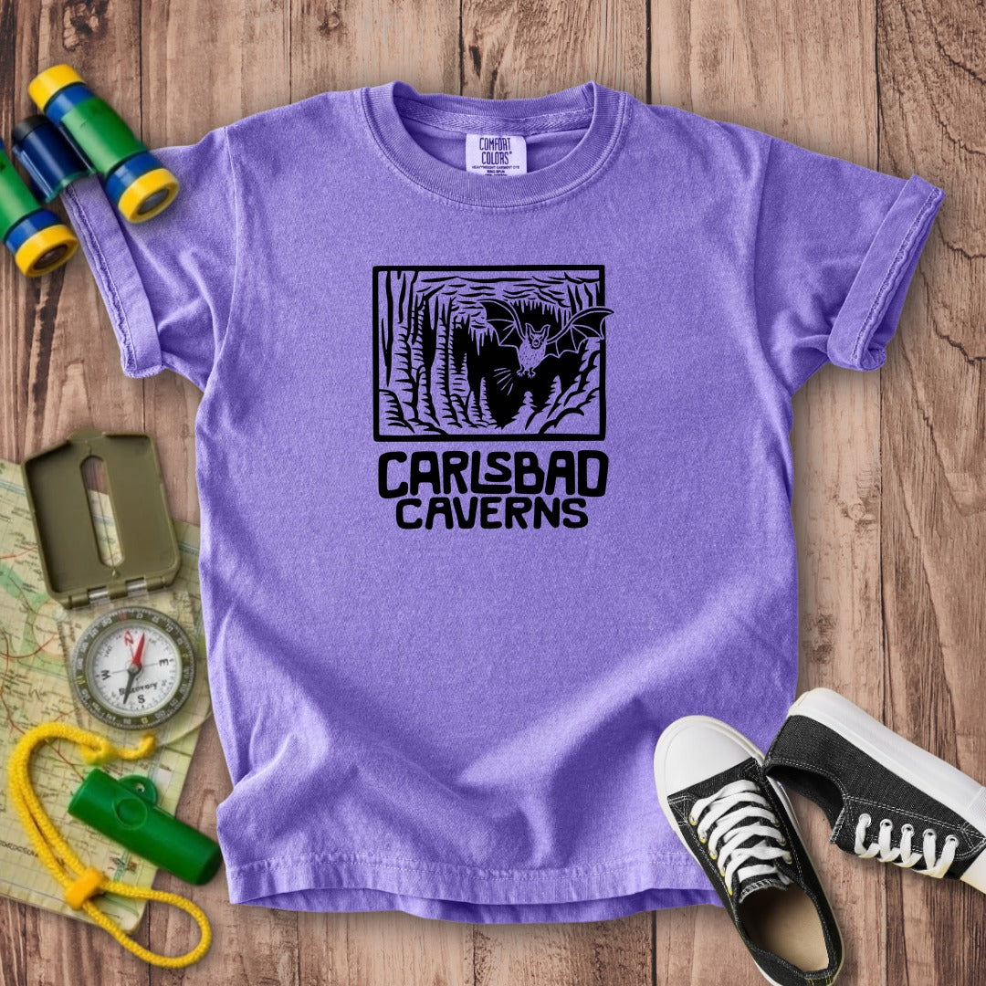 Carlsbad Caverns National Park Kids Cotton T-Shirt
