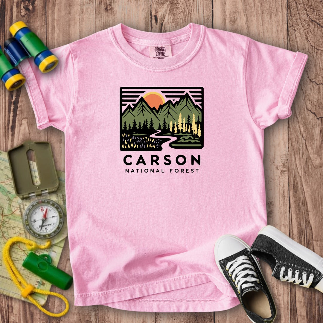Carson National Forest Kids Cotton T-Shirt