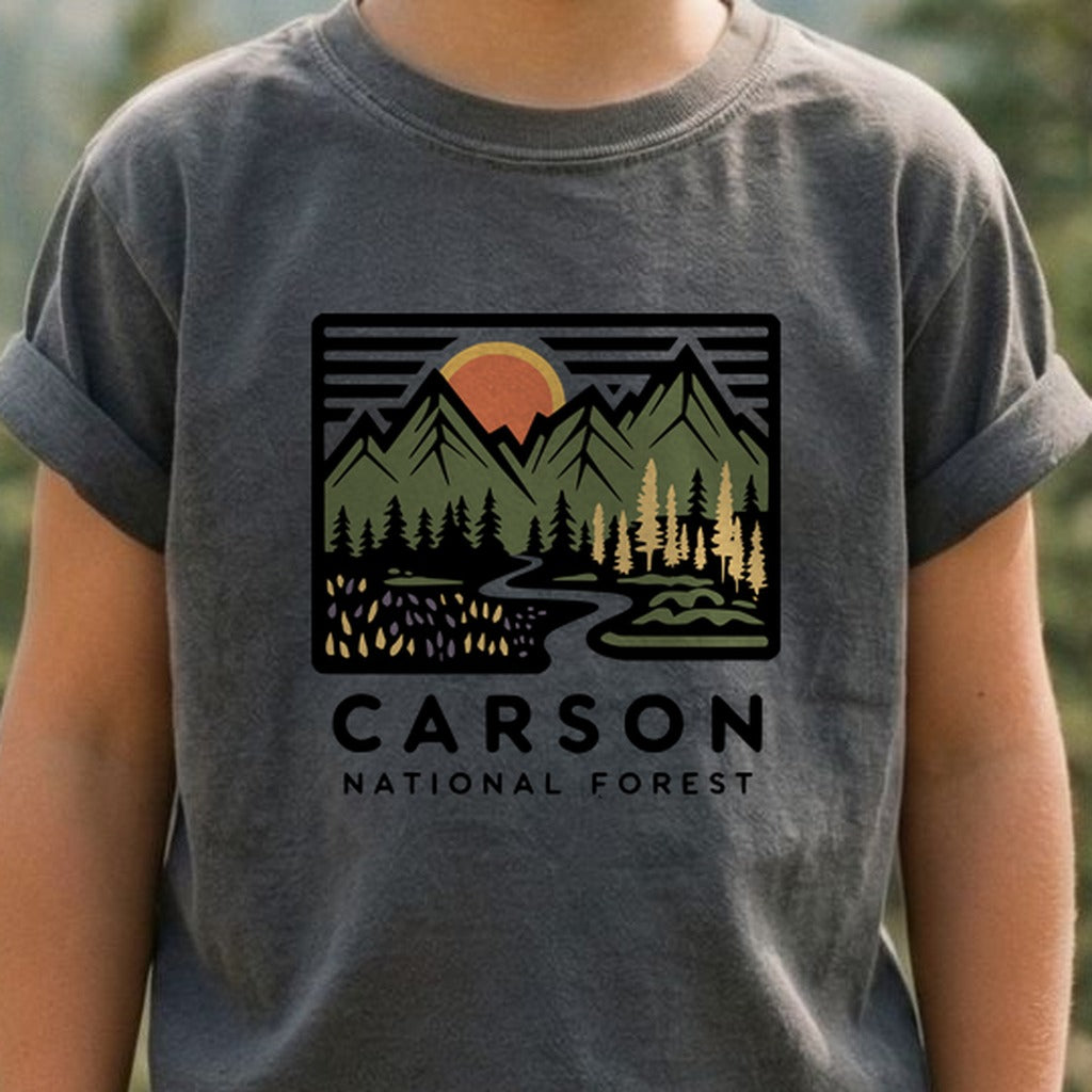 Carson National Forest Kids Cotton T-Shirt
