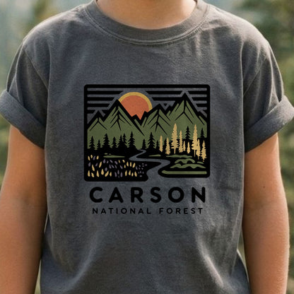 Carson National Forest Kids Cotton T-Shirt