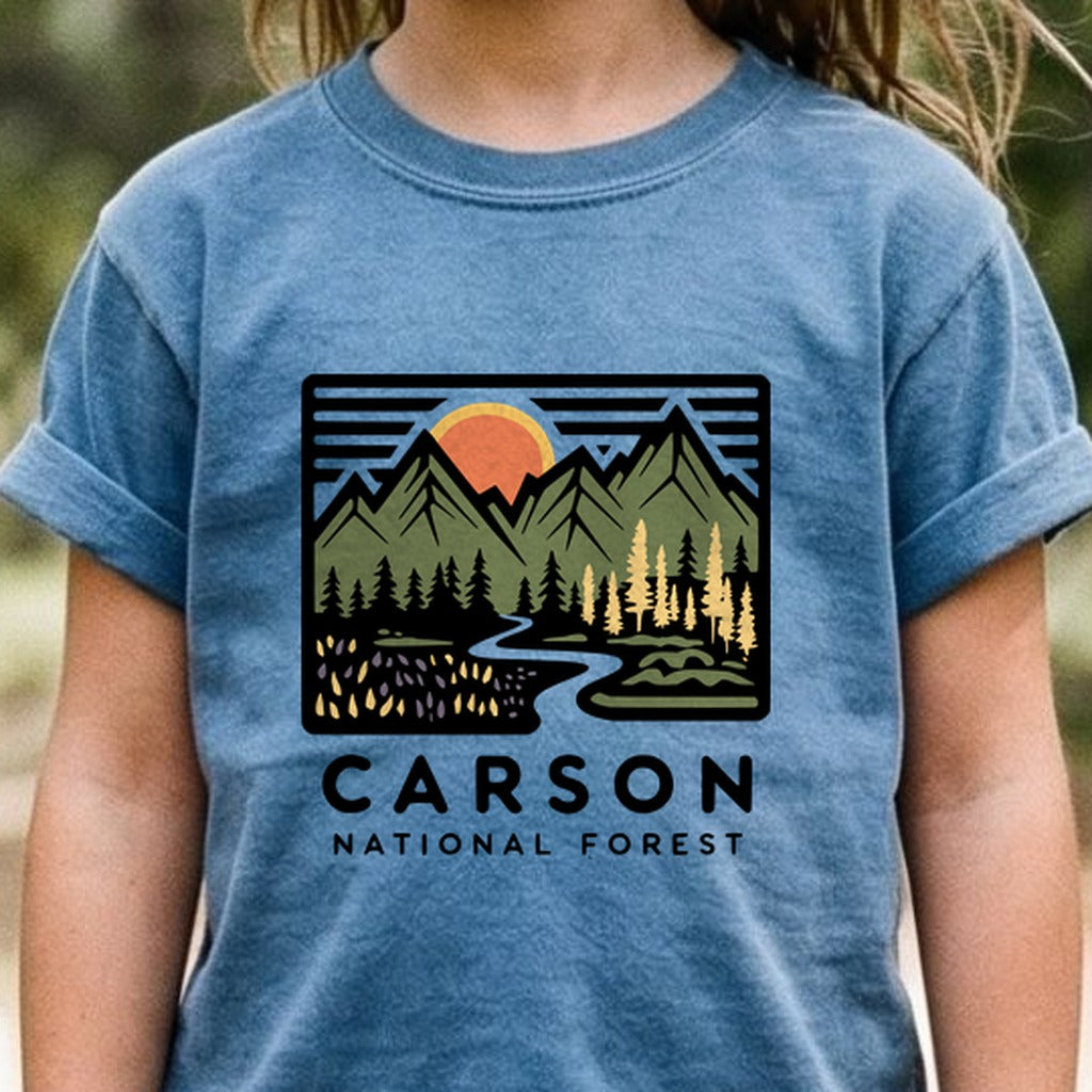 Carson National Forest Kids Cotton T-Shirt