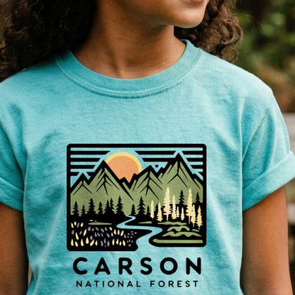 Carson National Forest Kids Cotton T-Shirt