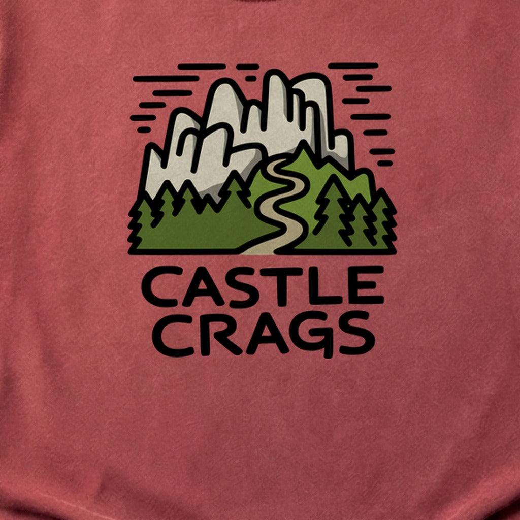 Castle Crags State Park Cotton T-Shirt