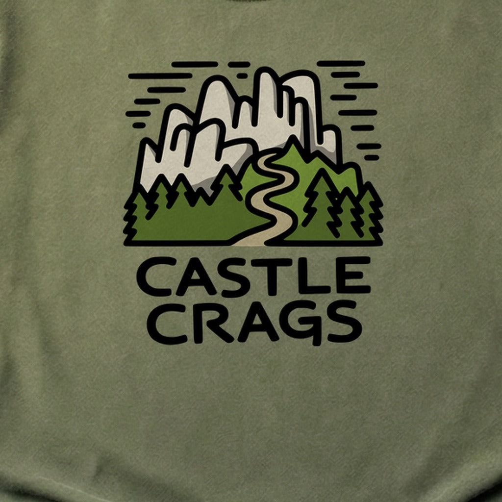 Castle Crags State Park Cotton T-Shirt