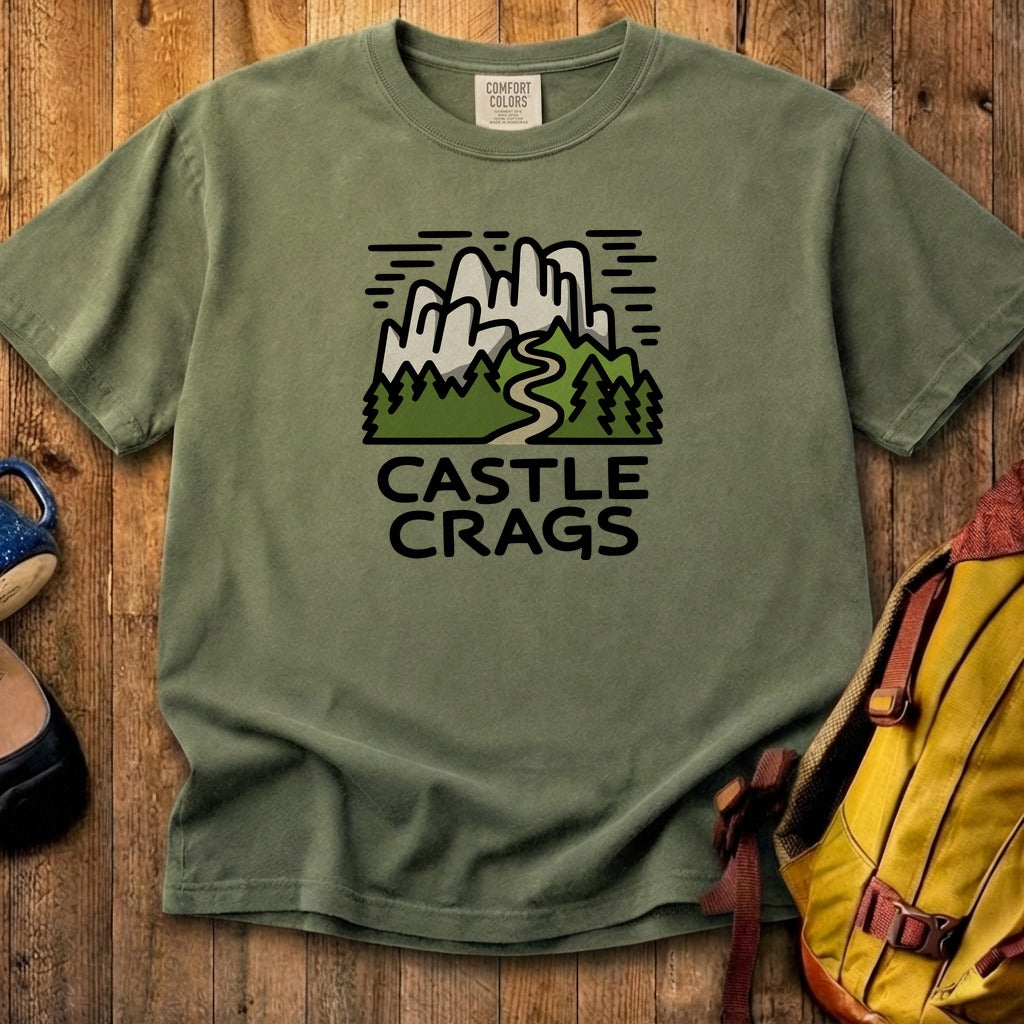 Castle Crags State Park Cotton T-Shirt