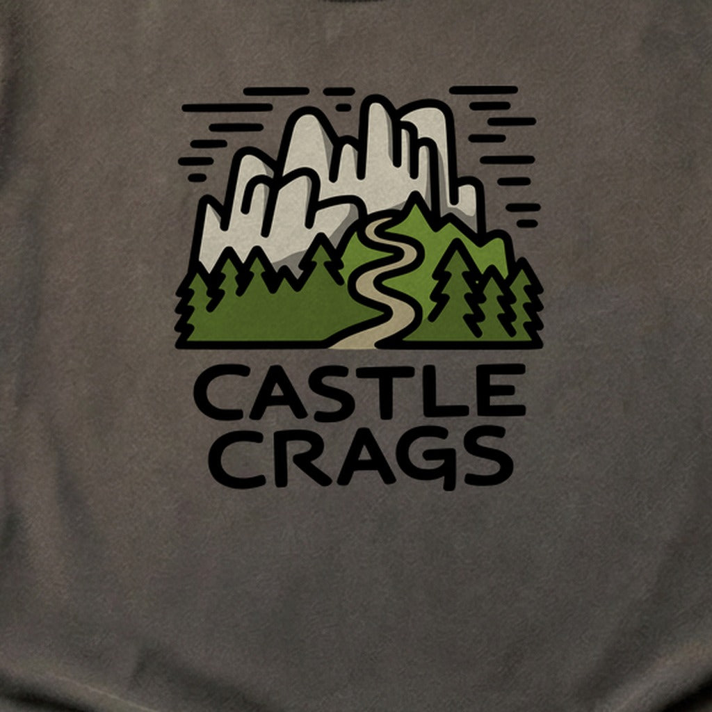 Castle Crags State Park Cotton T-Shirt