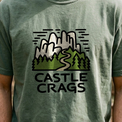 Castle Crags State Park Cotton T-Shirt
