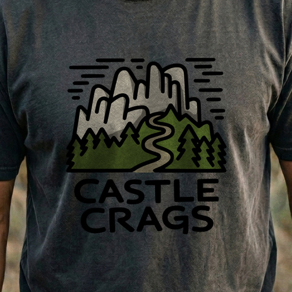 Castle Crags State Park Cotton T-Shirt