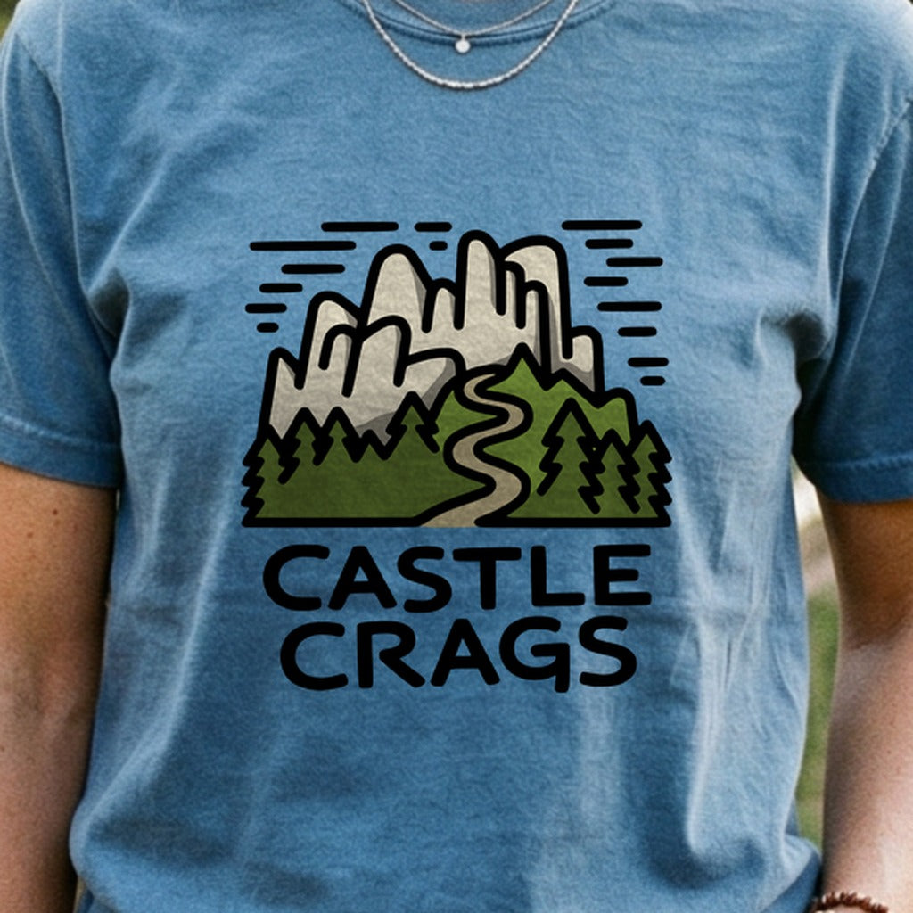 Castle Crags State Park Cotton T-Shirt