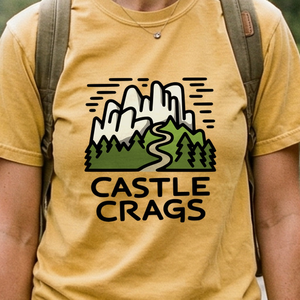 Castle Crags State Park Cotton T-Shirt