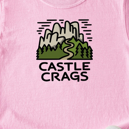 Castle Crags State Park Kids Cotton T-Shirt