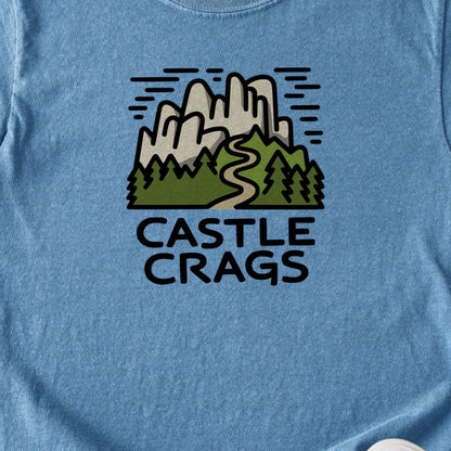 Castle Crags State Park Kids Cotton T-Shirt