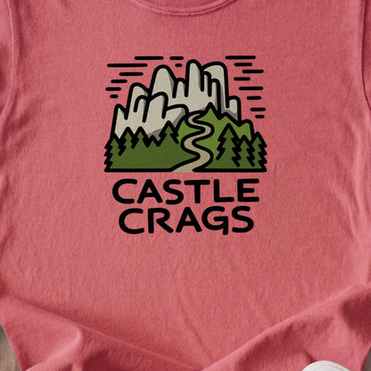 Castle Crags State Park Kids Cotton T-Shirt