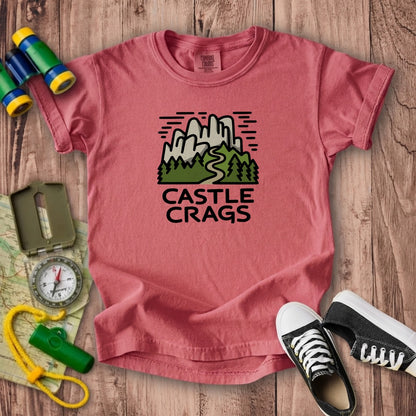 Castle Crags State Park Kids Cotton T-Shirt