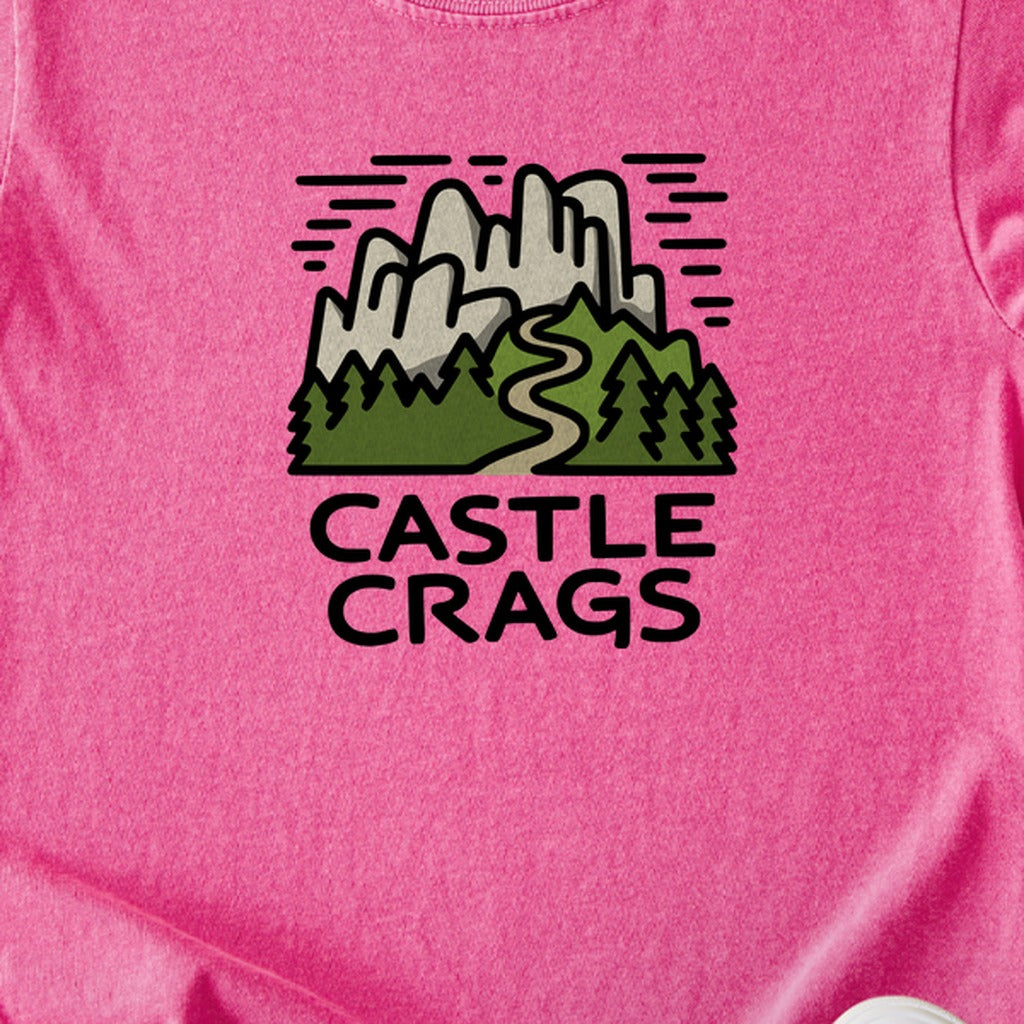 Castle Crags State Park Kids Cotton T-Shirt